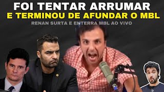 SE ENTREGOU! Com Medo, Renan Se Desespera, Fala Demais e Acaba com o MBL!