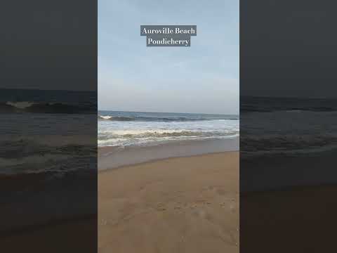 A Glimpse from Auroville Beach Pondicherry, TN #southindiatourism