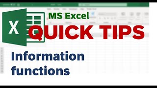 Excel Information functions