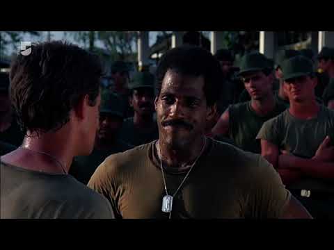 Die berümte Kampf-Scene mit dem Trainer aus American Fighter.