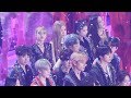 181225 블랙핑크(BLACKPINK),방탄소년단(BTS)  전출연진 엔딩 (Ending) 송민호카메라 찍어보는 제니