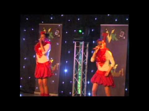 Suze en Larissa (Limbricht) - Knatsjgek oet de bol