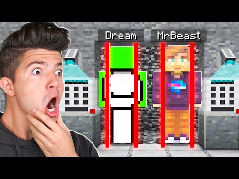 Saving YouTubers from Minecraft's Most SECURE Prison!