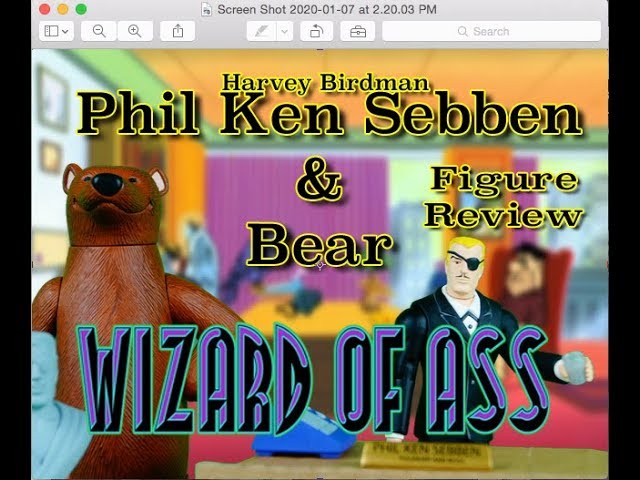 Vídeo relacionado con Adult Swim Action Figure Set - Harvey Birdman Phil Ken Sebben and Bear Action Figure 2-Pack by