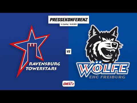 Pressekonferenz 44. Spieltag | Ravensburg Towerstars - EHC Freiburg