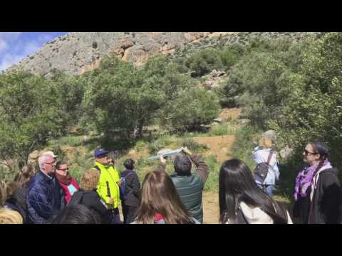 Gologiques marcher pour le Grand Sentier de Malaga