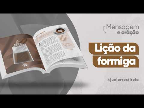PodCast Café com Deus Pai | Lição Da Formiga