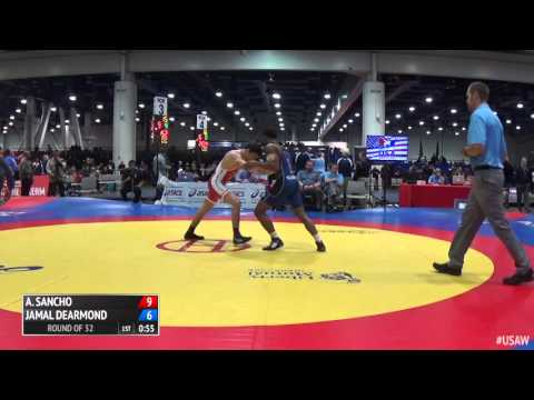 66 Round of 32 - Alejandro Sancho, NYAC/NMU vs Jamal DeArmond, NMU OTS