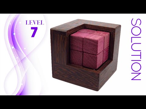 Belt Cube 3 wood puzzle from Pelikan - Solution