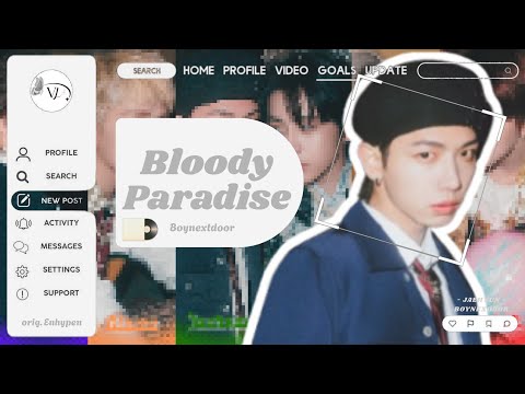 [A.I COVER] What If BOYNEXTDOOR released \BLOODY PARADISE by ENHYPEN?\ @V_Xyz02 