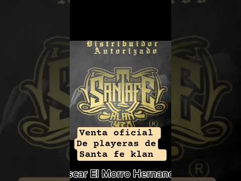 venta oficial de playeras original de santa fe klan 😎👍✌️🔥 QUERÉTARO 🇲🇽