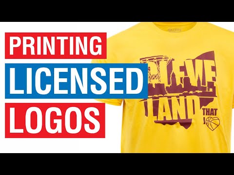 Printing Licensed Logos