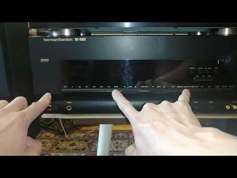Harman Kardon AVR 45RDS  Сброс настроек на заводские. Factory reset.