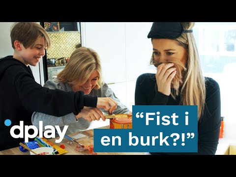 Wahlgrens värld | SMAKTEST - kan Pernilla lura i Bianca surströmming? | discovery+ Sverige