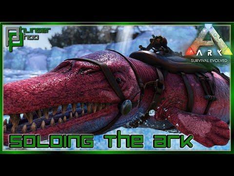 Underwater Caves, artifacts and Mosa's! Soloing the Ark S5E164