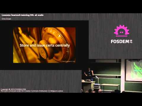 FOSDEM 2016 - H1309 - Lessons Learned Running Ssl At Scale