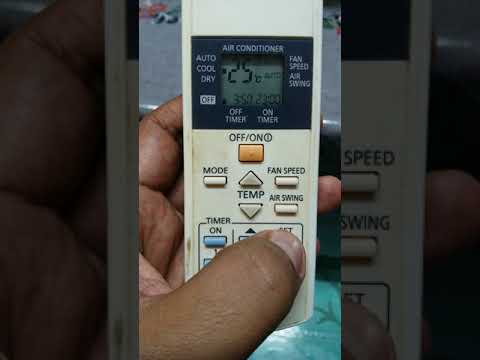 How To Set Timer On Panasonic Air Conditioner Remote