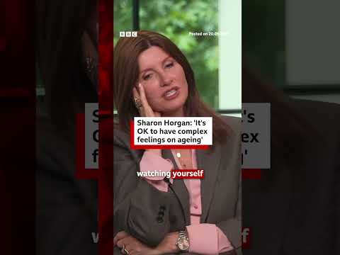Sharon Horgan: 'It's OK to have complex feelings on ageing’. #BBCNews