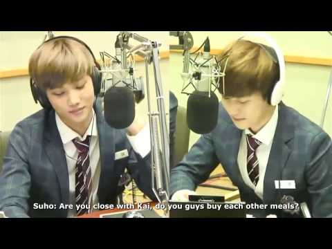 [ENG SUB] 131107 EXO's Suho and Kai at Sukira - Taemin Speed Quiz