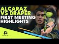 Carlos Alcaraz vs Jack Draper First Meeting Thriller! | Basel 2022 Highlights