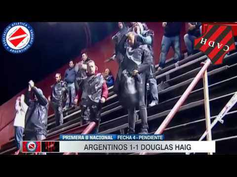 Argentinos Jrs vs Douglas Haig - Nacional B -Fecha 4 POSTERGADO