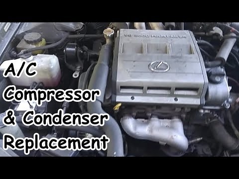 Lexus ES300 - A/C Compressor & Condenser Replacement