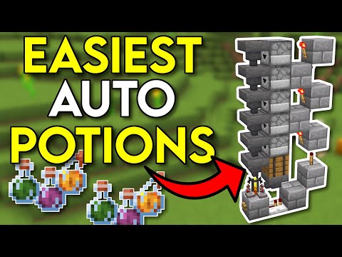 1upMC - Simple Automatic Potion Brewer For Minecraft Bedrock 1.20!