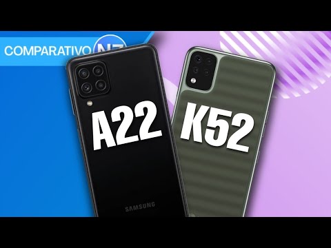 Samsung Galaxy A22 VS LG K52 | Comparativo