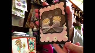 Card share 9-21-14 Whimsy, Reverse Confetti, Lawn Fawn Stamps