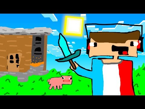 ПОЧЕМУ МОЙ МАЙНКРАФТ СТАЛ НАРИСОВАННЫМ 100% ТРОЛЛИНГ ЛОВУШКА MINECRAFT КОМПОТ