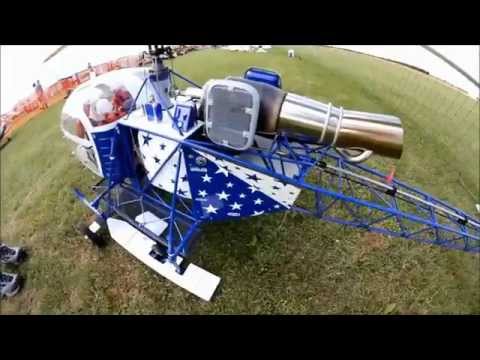 Helicopter Lama SA 315 RC Turbine 1:4 Scale