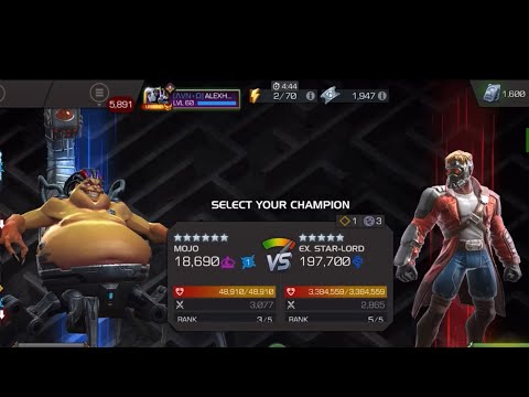 Mojo Solos Labyrinth of Legends Star Lord - Marvel Contest of Champions