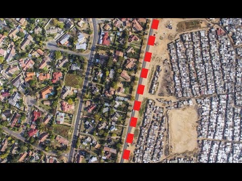 A drone captured shocking footage of inequality in Mexico City and South Africa