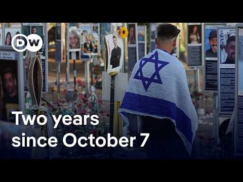 Israel marks two years since the Hamas October 7 massacres | DW News