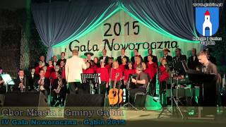 preview picture of video 'Chór Miasta i Gminy Gąbin   GALA NOWOROCZNA   GABIN 2015'