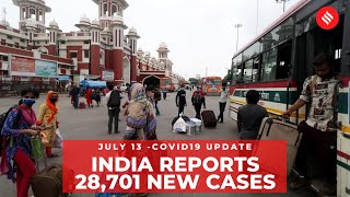 Coronavirus on July 13: With 28,701 new cases, India crossed 8.7 lakh mark | DOWNLOAD THIS VIDEO IN MP3, M4A, WEBM, MP4, 3GP ETC