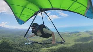 Hang Gliding   Rex to South West Ridge on T