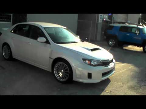 DUBSandTIRES.com 2012 Subaru Impreza WRX Review 18 inch TSW Mallory Polished Wheels Asanti Forgiato