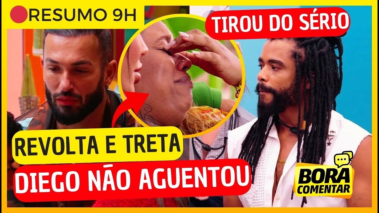 🚨Diego CONFESSA DESISTÊNCIA e REVELAÇÃO SURPREENDE; Camilla e Thamiris TRETAM FEIO com Diogo