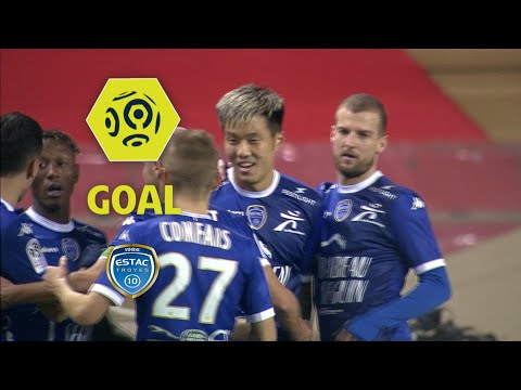 Goal Hyunjun SUK (25') / AS Monaco - ESTAC Troyes (3-2) / 2017-18