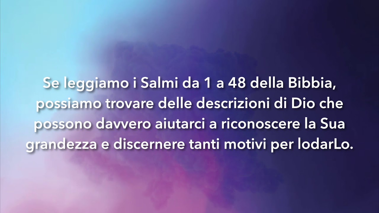 Meditazione Calendario "Parole di Vita" del 20 giugno 2019