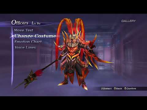 Warriors Orochi 3 Ultimate Definitive Edition - Gameplay Part 8 - All Character Costumes & Wallpaper