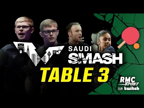 TENNIS DE TABLE - WTT SAUDI SMASH (Jeddah) : MAIN DRAW JOUR 2 - TABLE 3