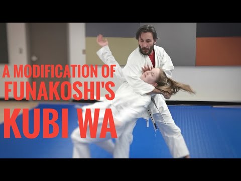 A Modification of Funakoshi's Kubi Wa Throw