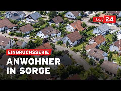 Landkreis Oberhavel: Einbruchsserie erschüttert Anwohner