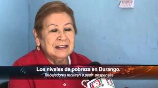 Más de la mitad de la población en Durango está en pobreza