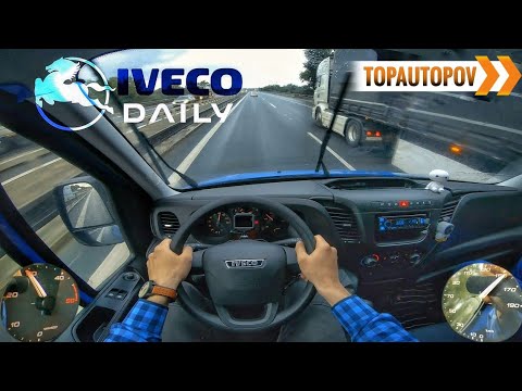 Iveco Daily 2.3 (100kW) |52| 4K TEST DRIVE POV - ORDINARY DAY, ACCELERATION & BRAKES🔸TopAutoPOV