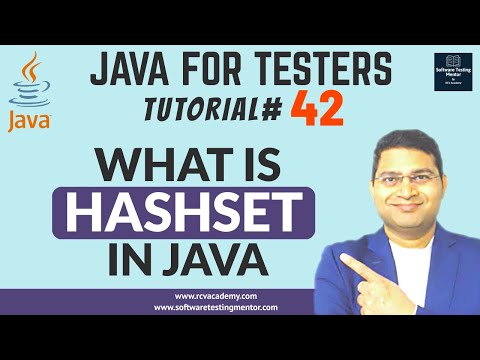 Learn Java for Testers 42 What is HashSet in Java | Java HashSet ...