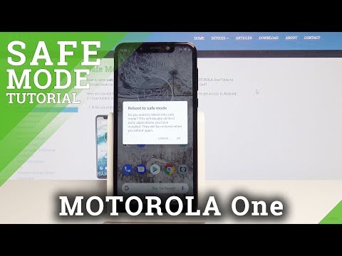 How to Activate Safe Mode in MOTOROLA One  - Safe Mode Tutorial