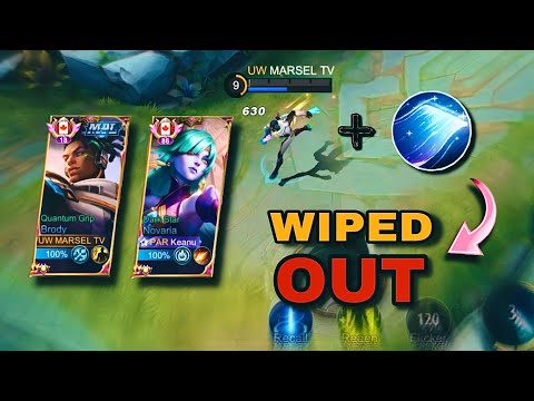 SUPREME PARTY WITH PRO NOVARIA😱BRODY BEST MARKSMAN | MLBB